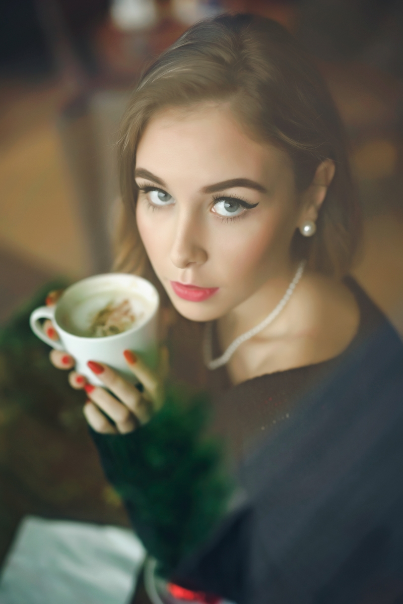 Agnieszka -Valentine’s photo shoot in Brown Sugar Cafe Killarney  (Colour)