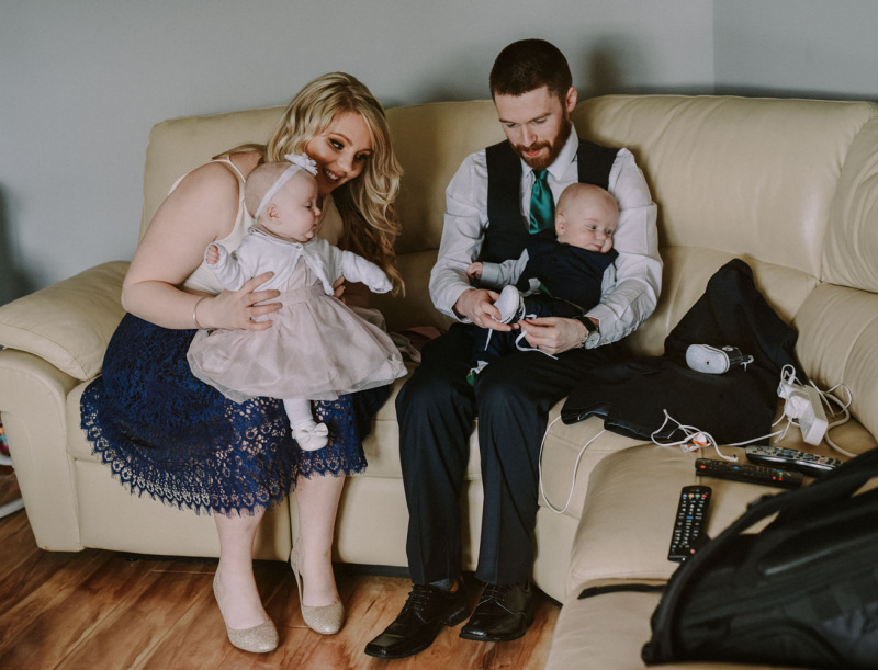 Christening – Noah & Amelia – lovely Twins