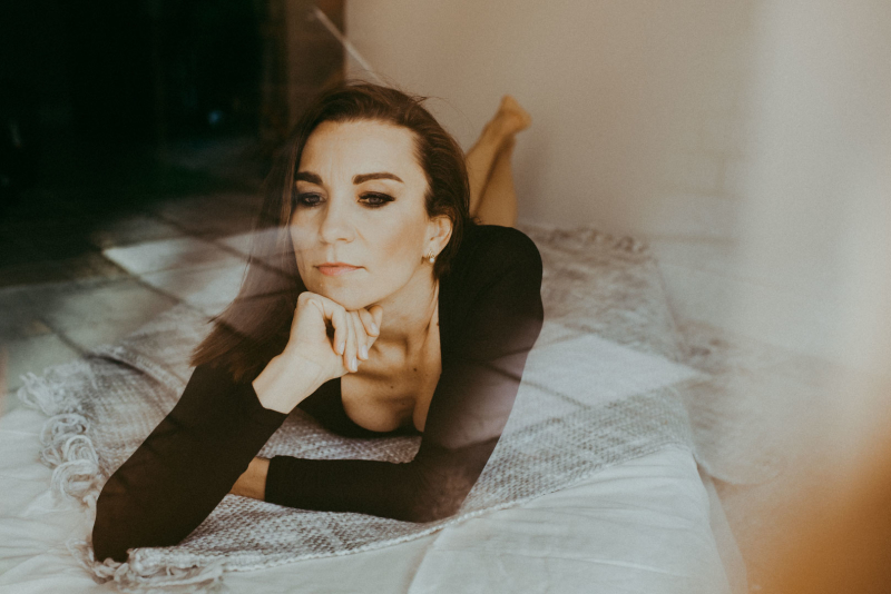 Female photo session