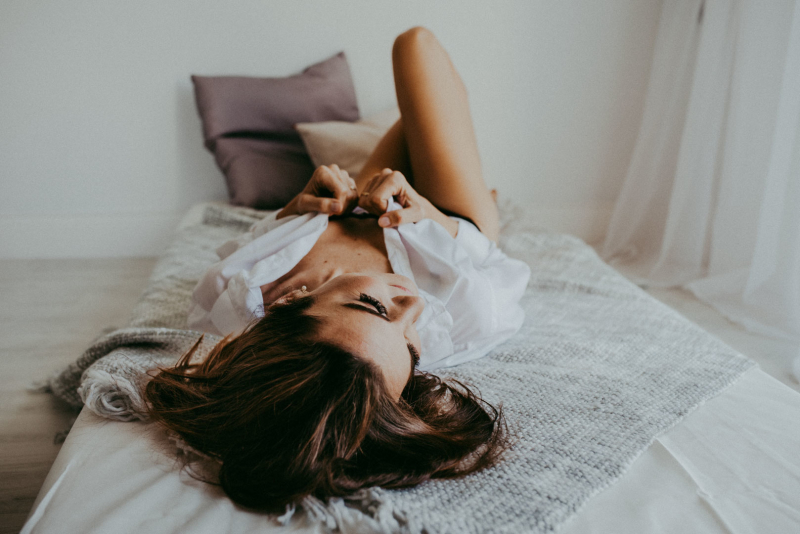 Female photo session