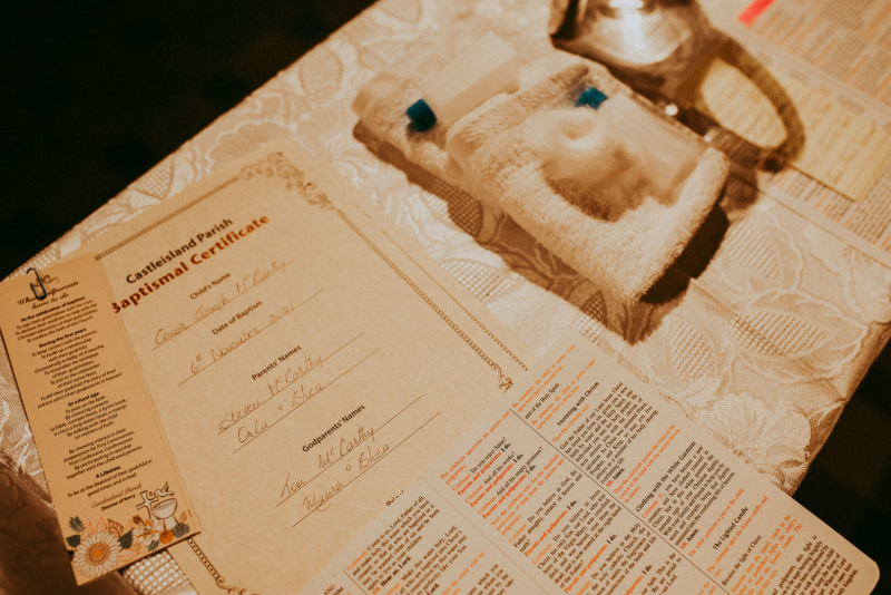 Conor’s Christening