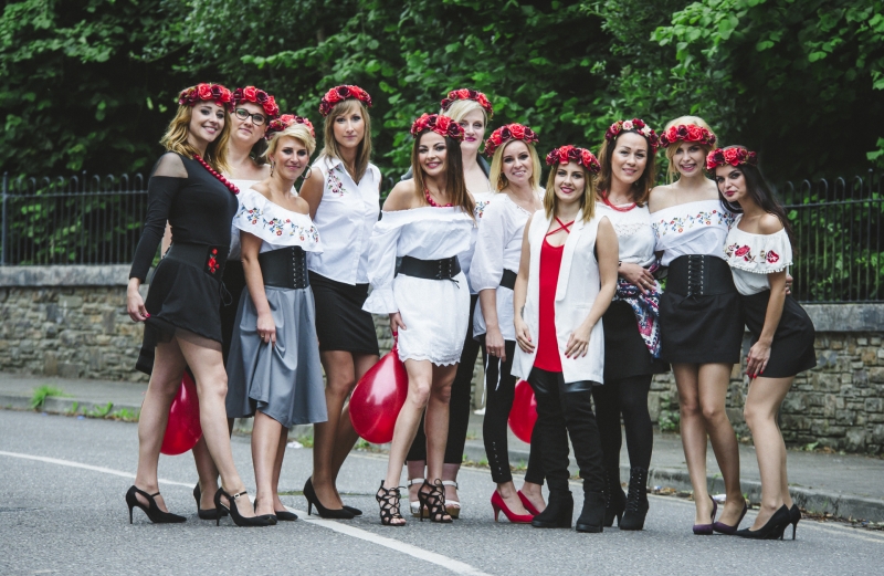 Beautiful Ewa and her sensual photo session , hen party