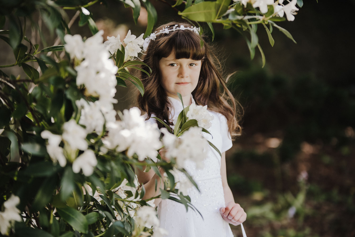 Ada and her Communion Day