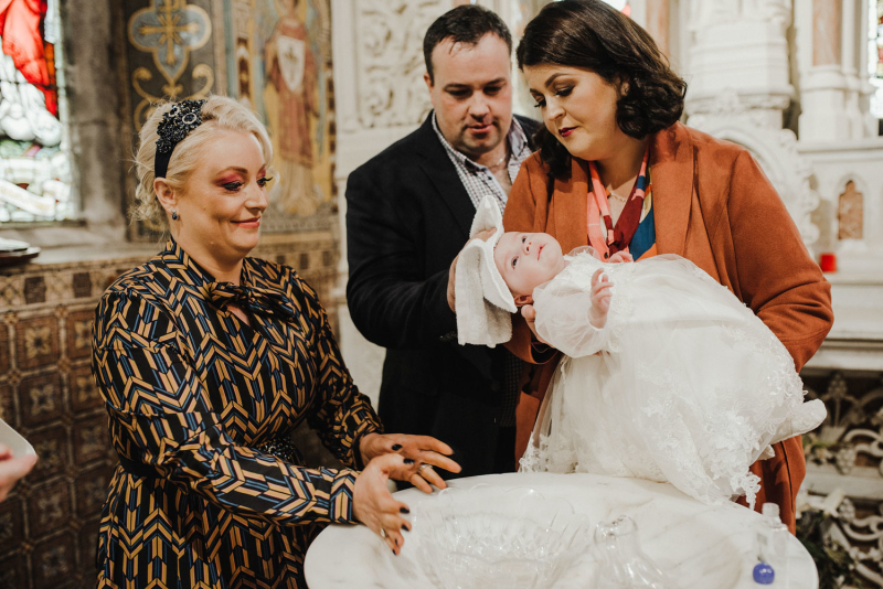 Ayda Rose Christening