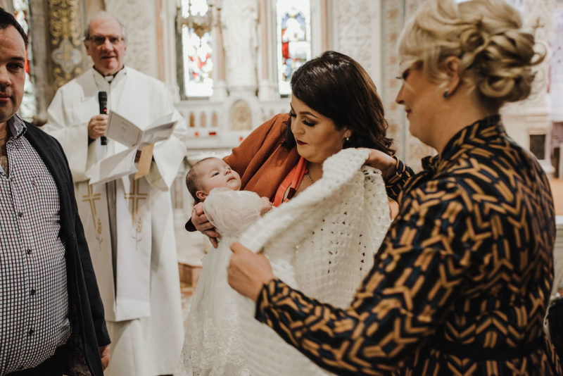 Ayda Rose Christening