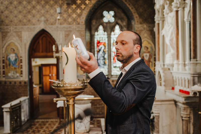 Ayda Rose Christening