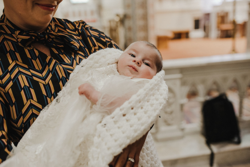 Ayda Rose Christening