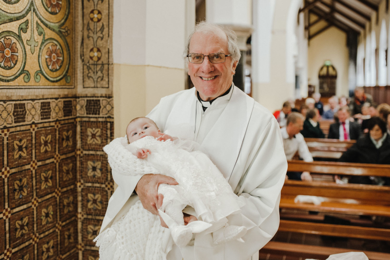 Ayda Rose Christening