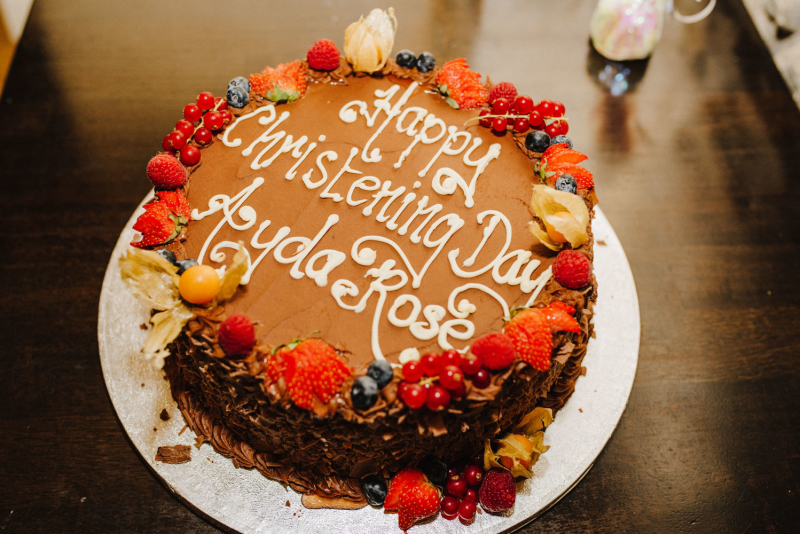 Ayda Rose Christening