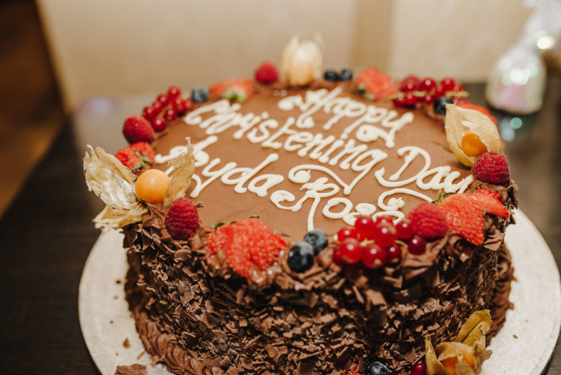 Ayda Rose Christening