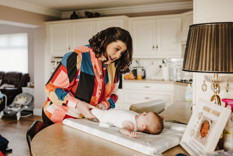 Ayda Rose Christening