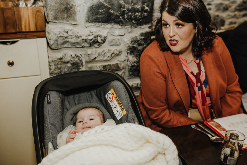 Ayda Rose Christening