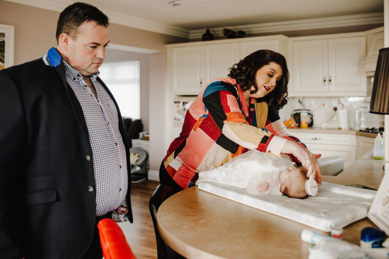 Ayda Rose Christening