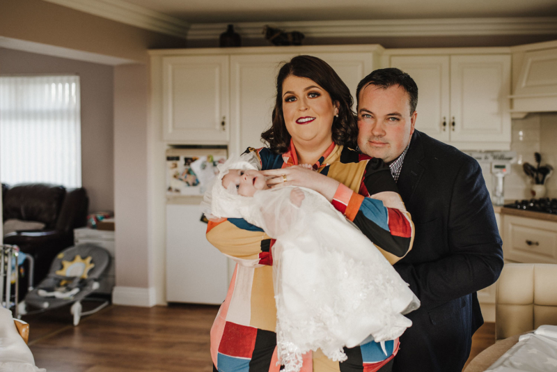 Ayda Rose Christening