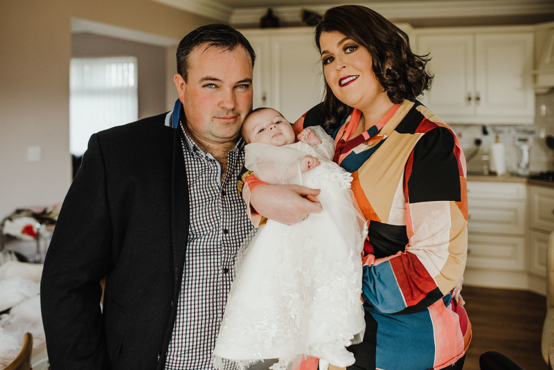 Ayda Rose Christening