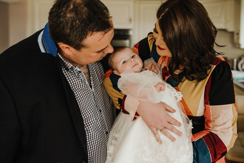 Ayda Rose Christening