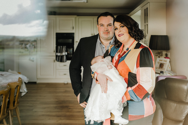 Ayda Rose Christening