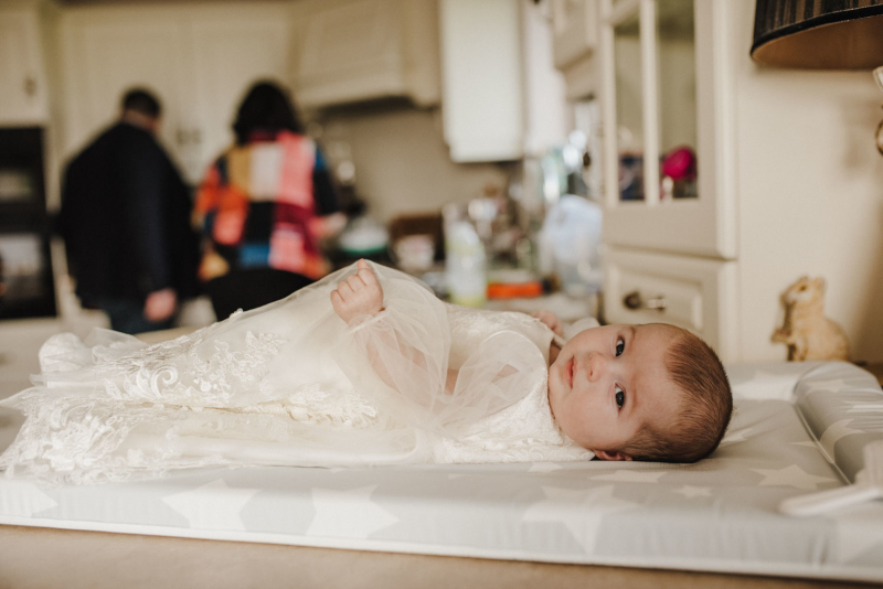 Ayda Rose Christening