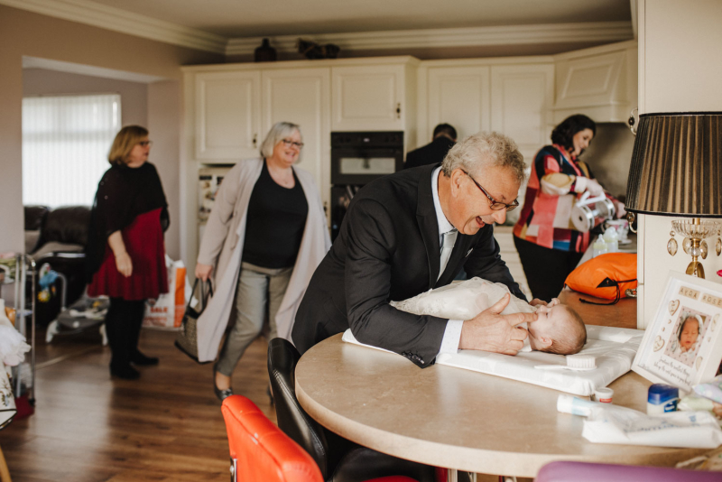 Ayda Rose Christening