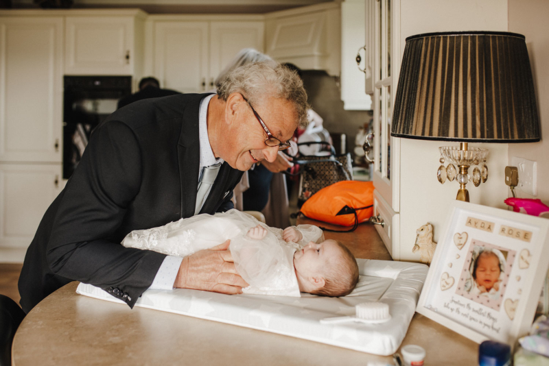 Ayda Rose Christening