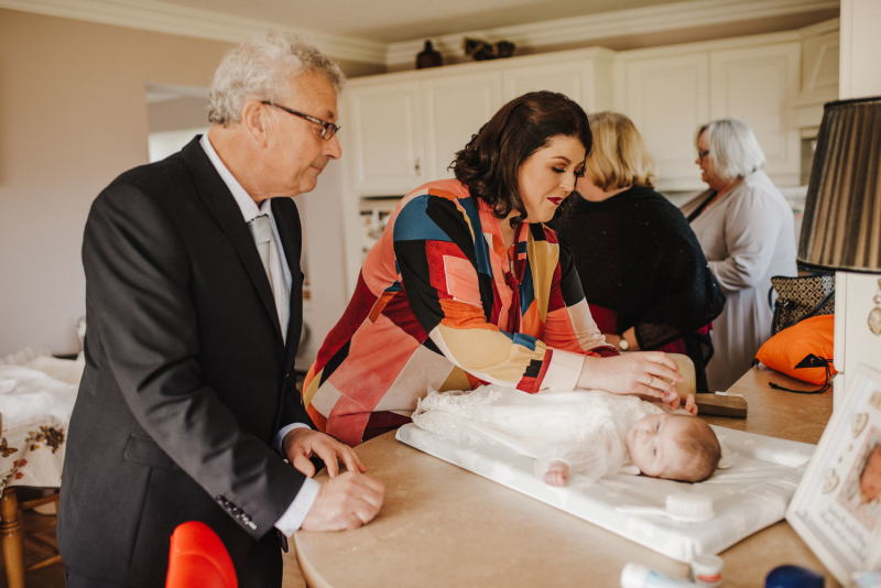 Ayda Rose Christening