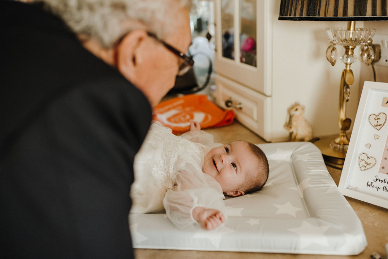 Ayda Rose Christening