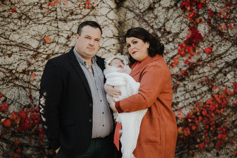 Ayda Rose Christening