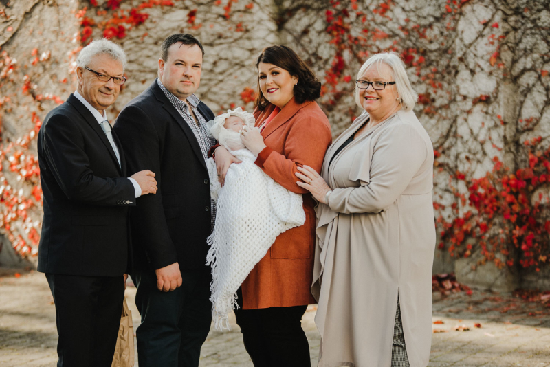 Ayda Rose Christening