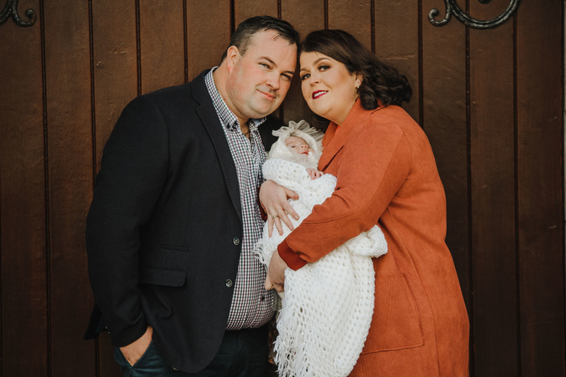 Ayda Rose Christening