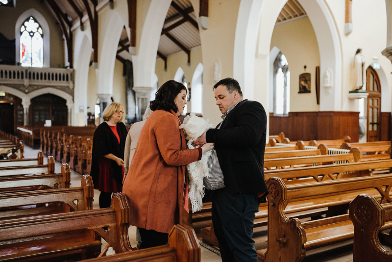 Ayda Rose Christening