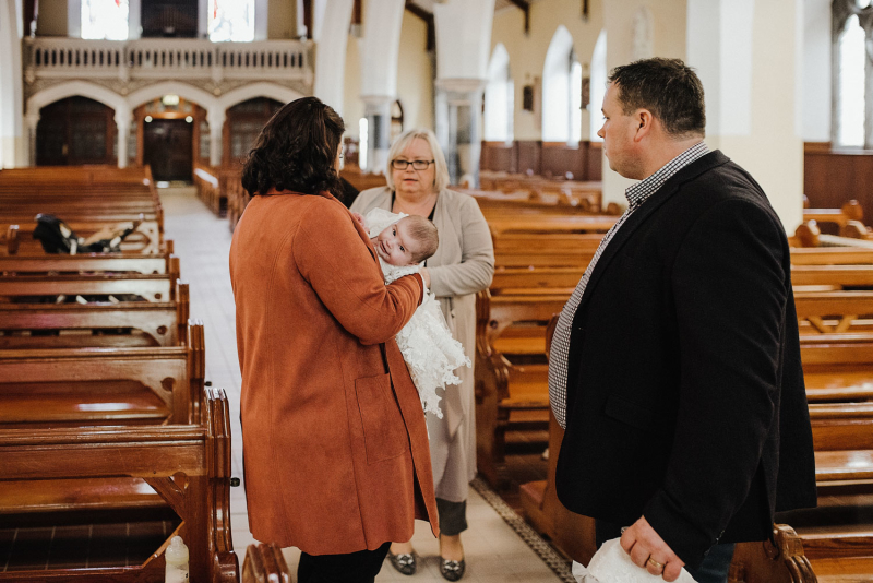 Ayda Rose Christening