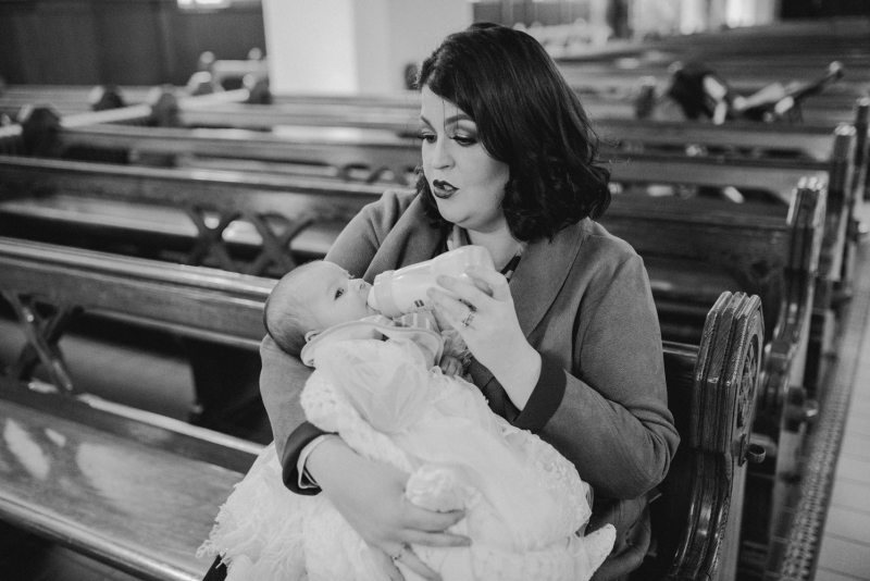 Ayda Rose Christening