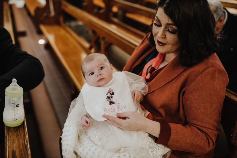 Ayda Rose Christening
