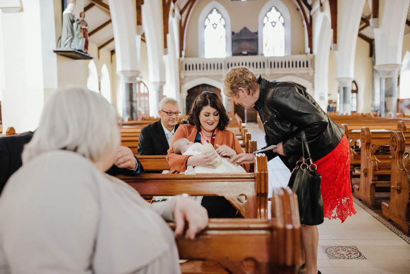 Ayda Rose Christening