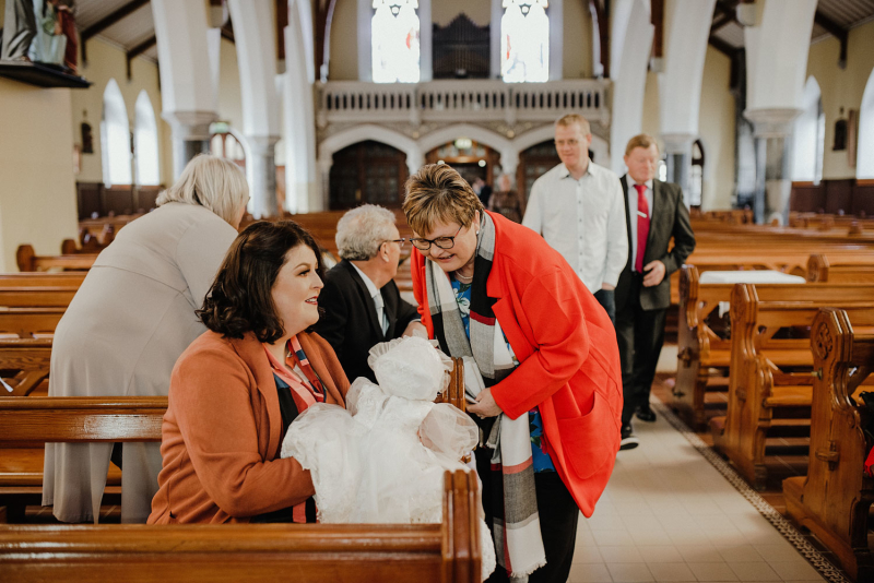 Ayda Rose Christening