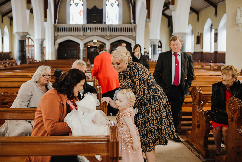 Ayda Rose Christening