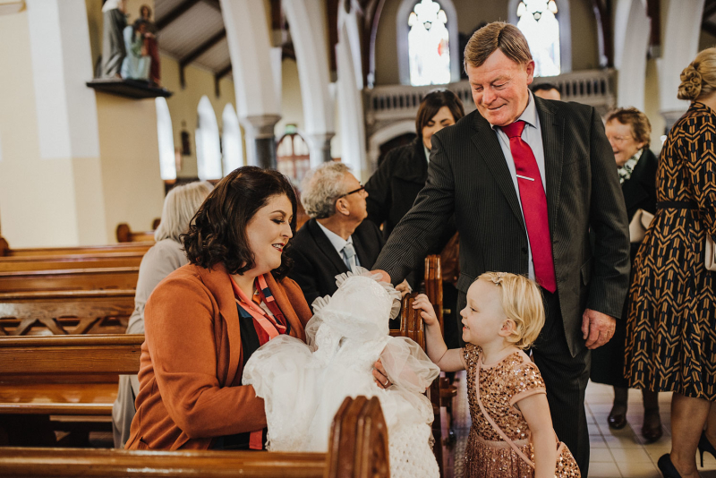 Ayda Rose Christening