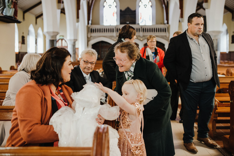 Ayda Rose Christening