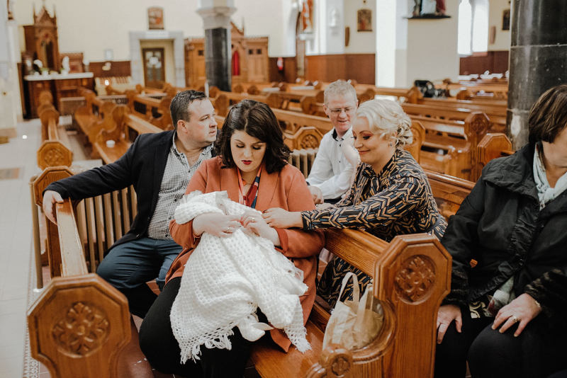 Ayda Rose Christening