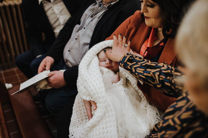 Ayda Rose Christening