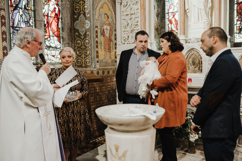 Ayda Rose Christening