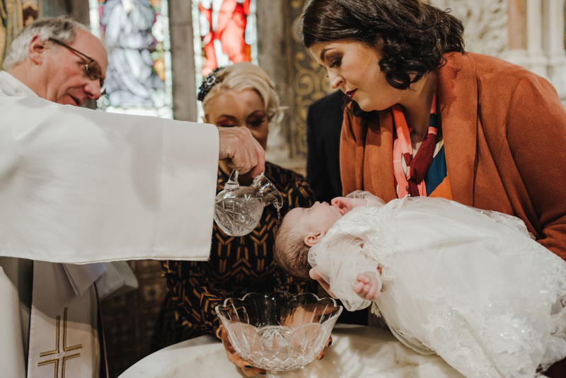 Ayda Rose Christening