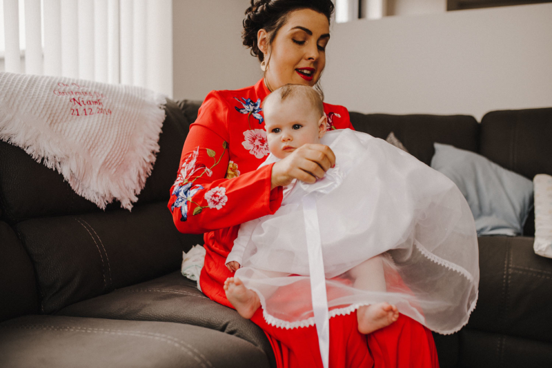 Niamh and Her Christening