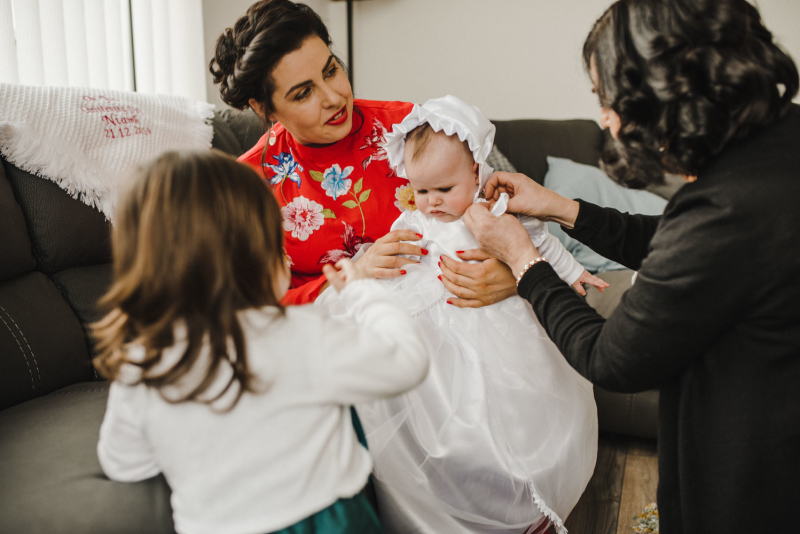 Niamh and Her Christening