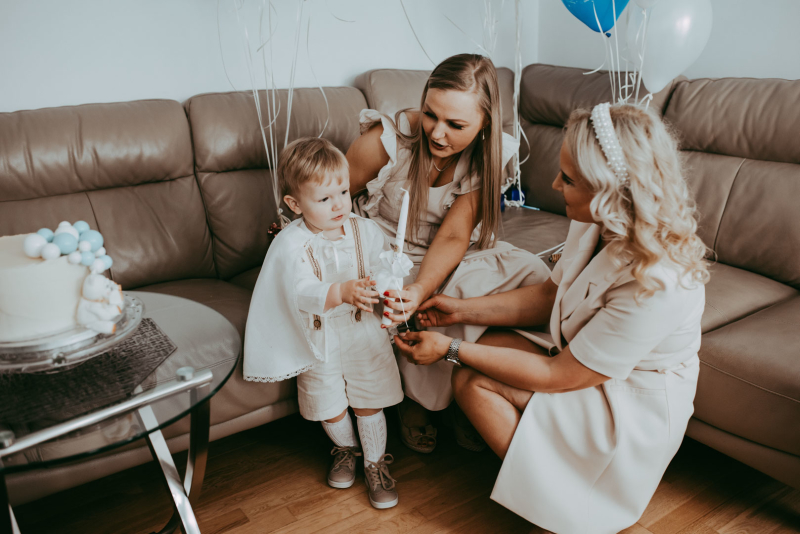 Domas and His Christening Day