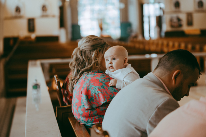 Darragh and His Christening Day