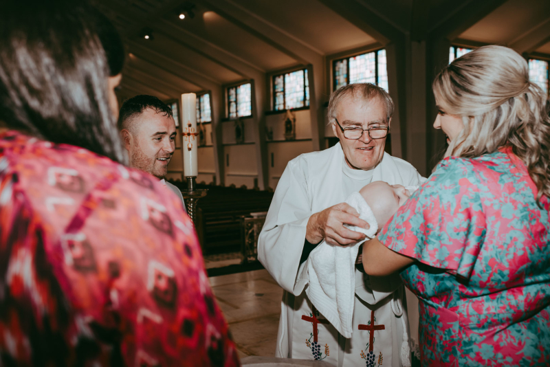 Darragh and His Christening Day