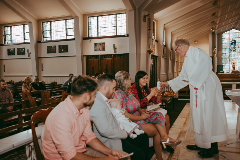 Darragh and His Christening Day