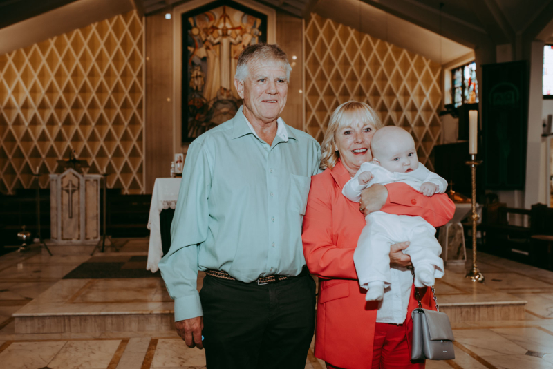 Darragh and His Christening Day