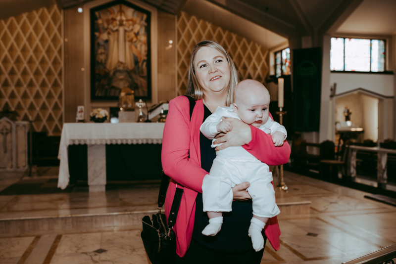 Darragh and His Christening Day